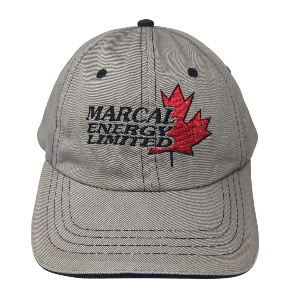 Marcal Energy Limited Baseball Cap Gray One Size Adjustable Embroidered AJM